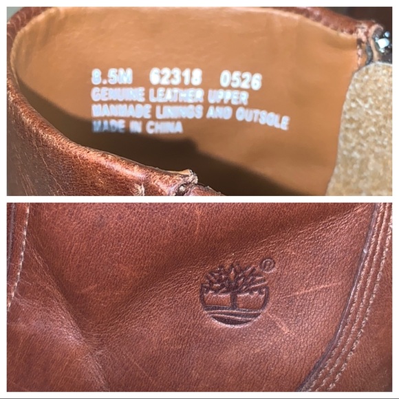 Timberland Alyse Brown Leather Chunk Heel Square Toe Boot - Picture 7 of 8